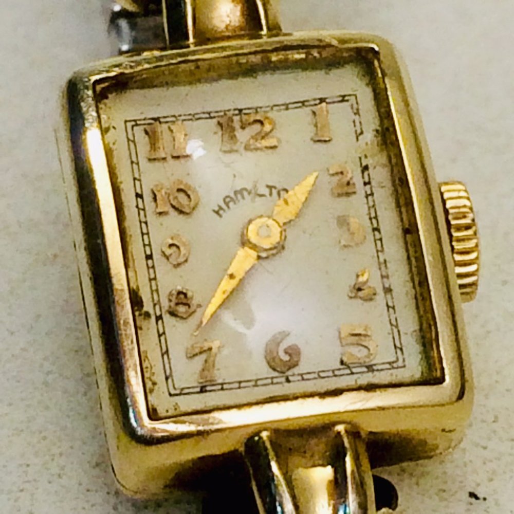 Hamilton 14k Gold Filled Watch